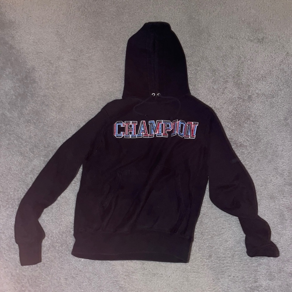 Used Black Champion Hoodie